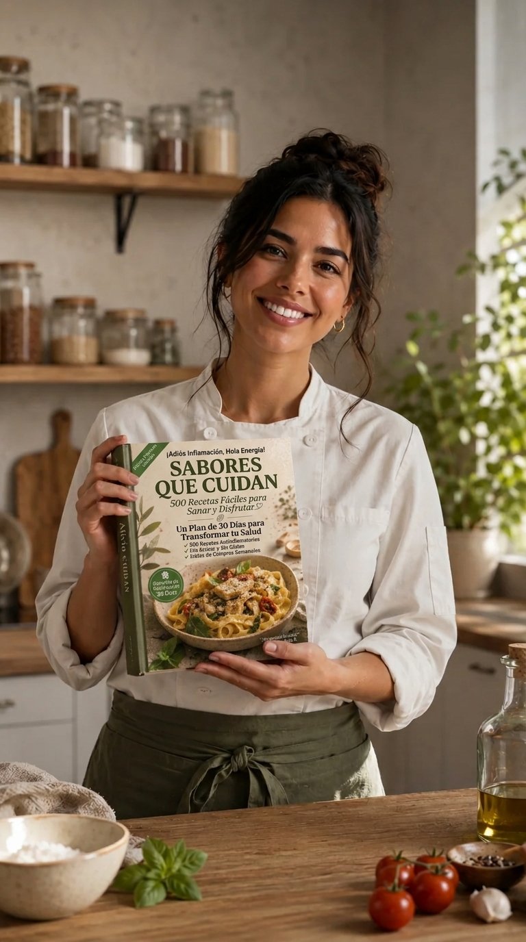 Presentación de Sabores que cuidan, colección de recetas en formato digital